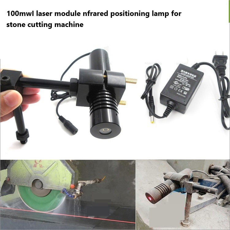 100mw 200mw high brightness single word laser 26*110mm 660nm laser head infrared laser positioning light