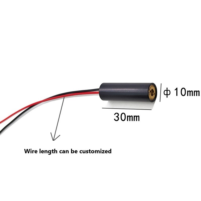 10X30mm 1064nm red laser module Customized 5mW dot laser module