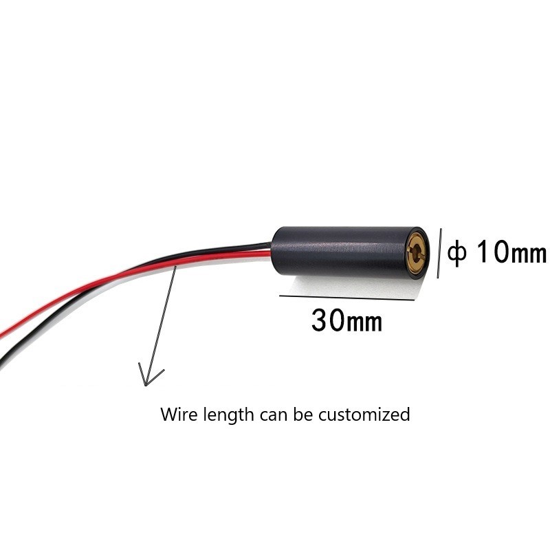 905nm 10mW dot laser module 10X30mmadjustable focus laser module 