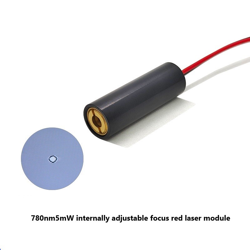 10X30mm780nm5mW internally adjustable focus red laser module laser head