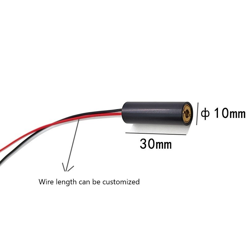 10X30mm780nm5mW internally adjustable focus red laser module laser head