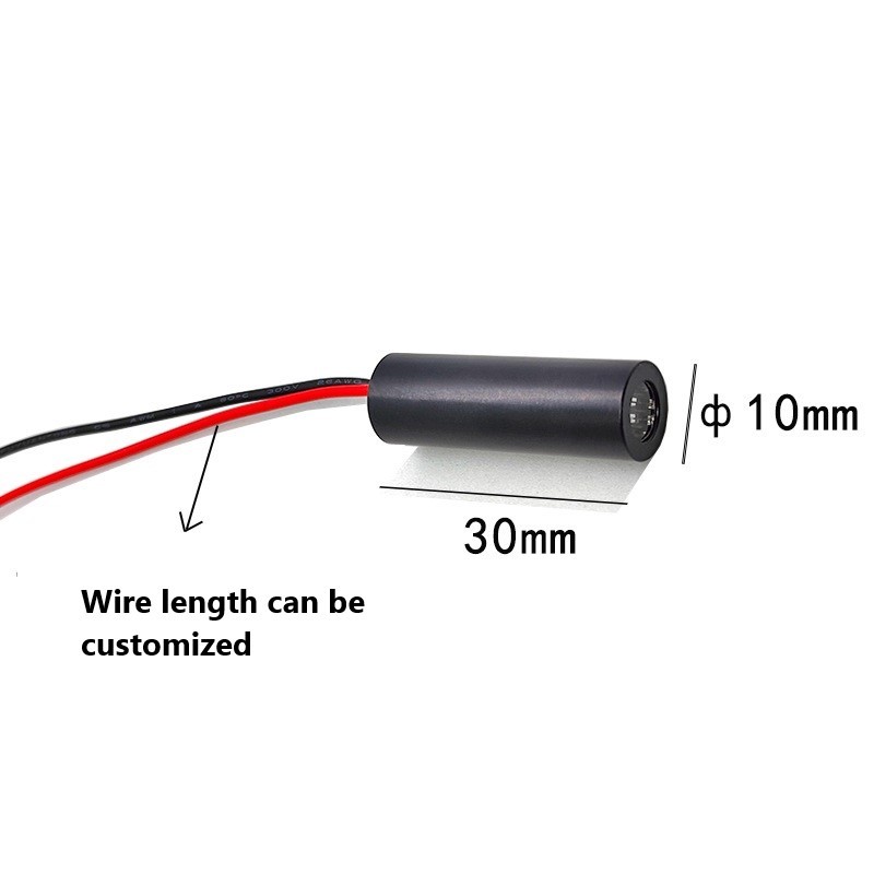 10X30mm 850nm 30mW locator clothing factory cutting bed one-line laser module