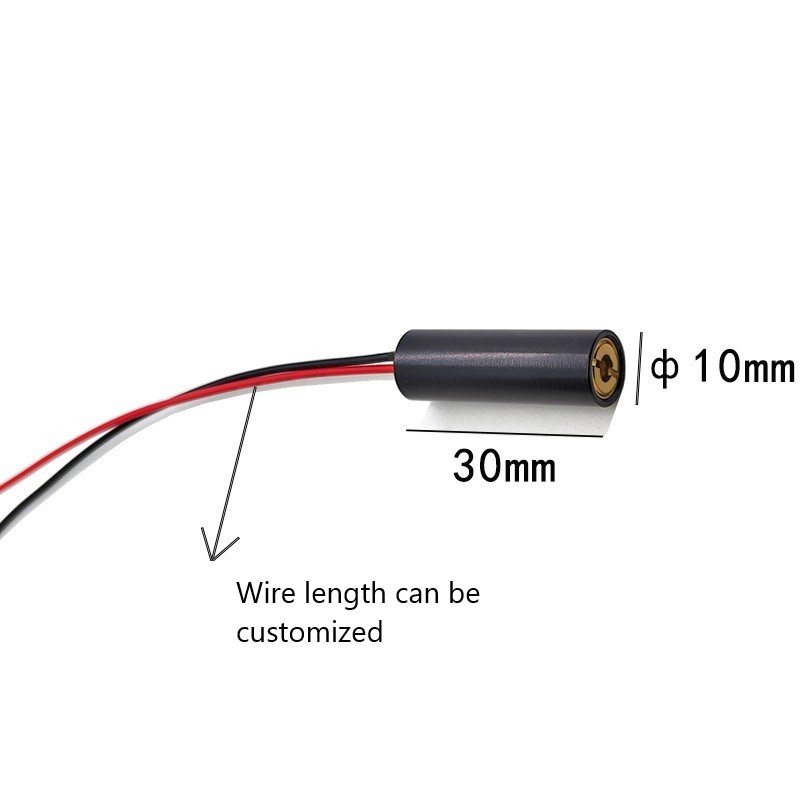 10X30mm905nm5mW adjustable focus laser module 