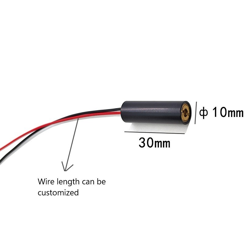 10X30mm 940nm 200mW laser red light indicator dotted laser module head