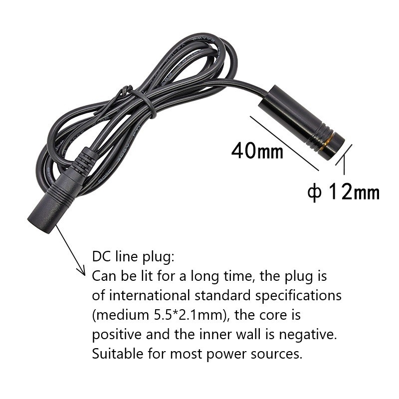 12X40mm450nm laser module 20mW one-line blue laser module