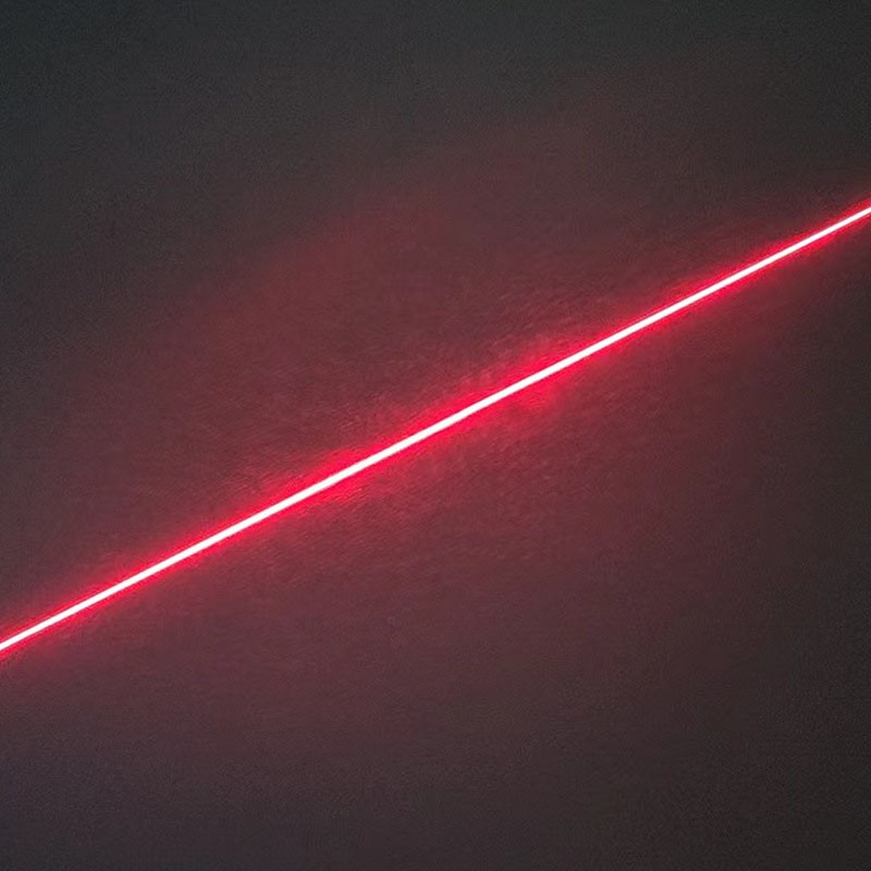 16X60mm 635nm 100mw glass lens one-line red laser module - 副本