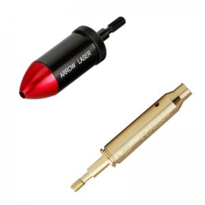 223 laser bore sight laser arrow aiming locator with threaded tail