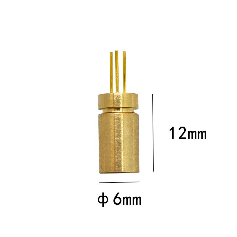 635nm 5mW laser diode module adjustable focus 6mm*12mm  variable focus laser module