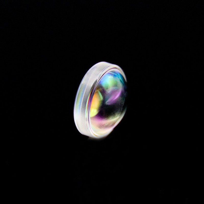 6mm diameter 800-1100nm wavelength 4mm focal length optical glass aspherical lens - 副本