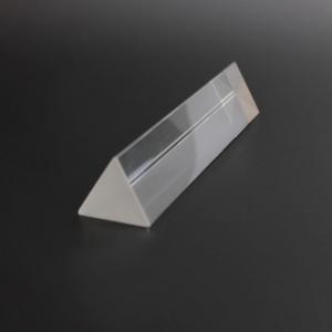 BK7, B270 crystal optical glass triangular Rainbow custom triangle prism