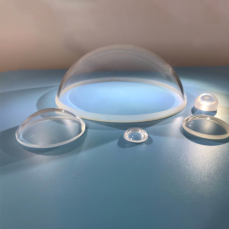 Factory custom Optical glass dome lens sphere cover glass dome cover optical lens hemisphere cover 