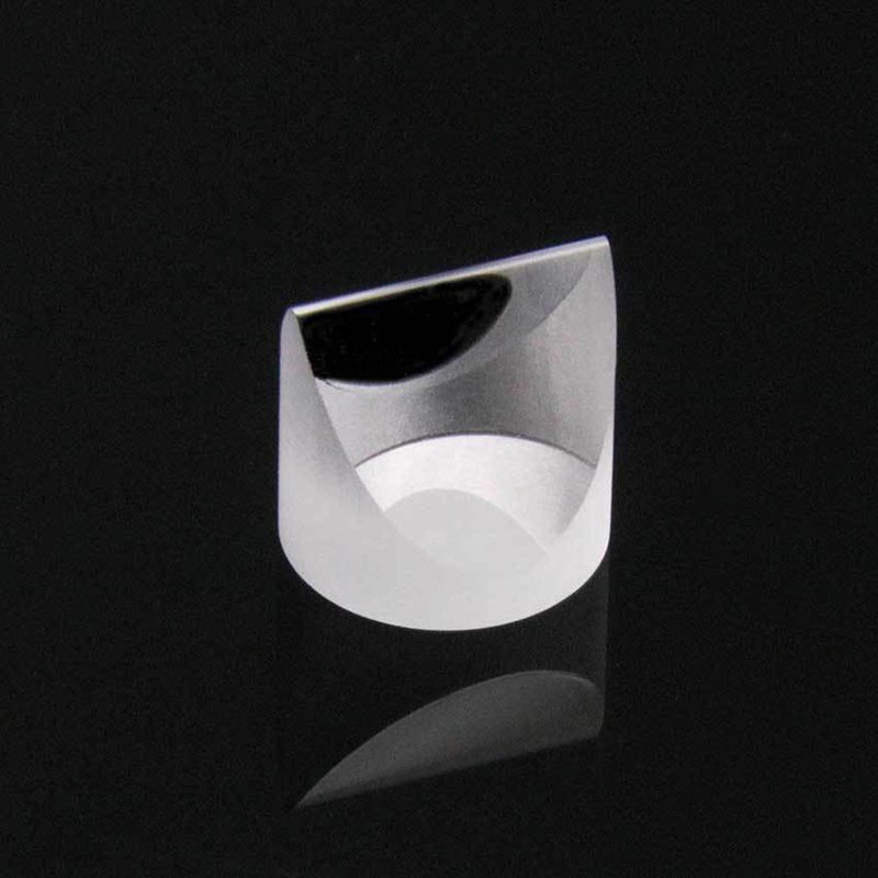 9*8mm beam diameter 1.7mm 75 degree powell lenses visible light band optical glass Powell prism