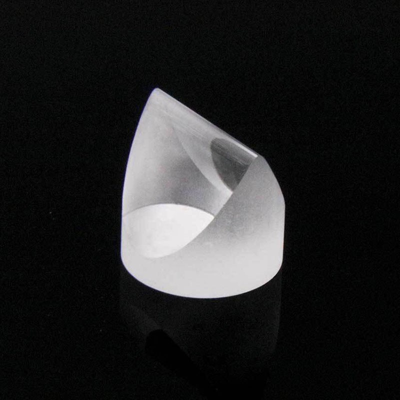 9*8mm beam diameter 1.7mm 75 degree powell lenses visible light band optical glass Powell prism