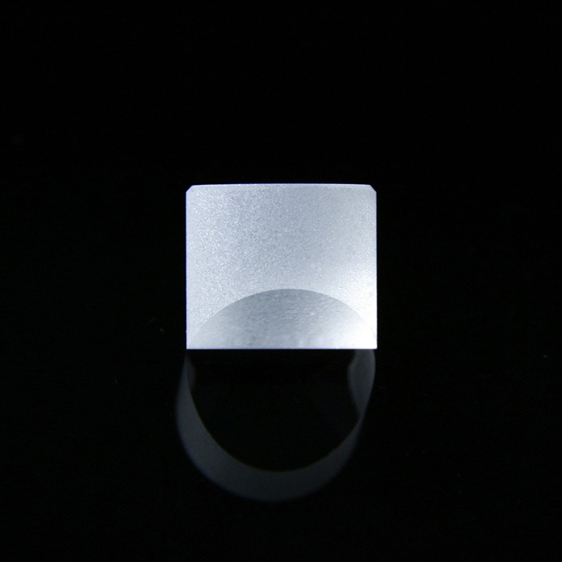 Factory Custom optical prism 9mm diameter 8mm height 5GB 40 degree optical Powell prism