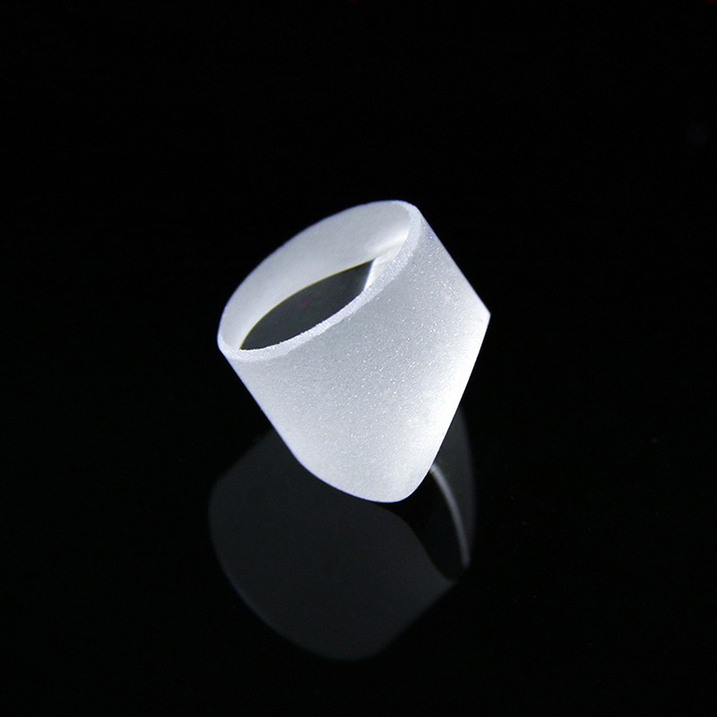 Factory Custom optical prism 9mm diameter 8mm height 5GB 40 degree optical Powell prism