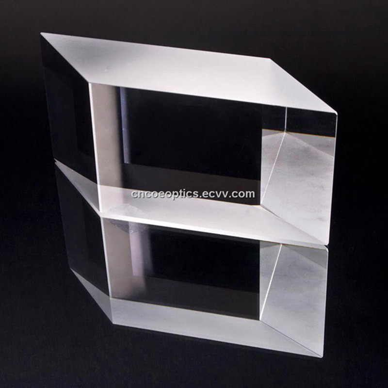 Factory custom Optical glass half penta prism with reflective coating optical prism