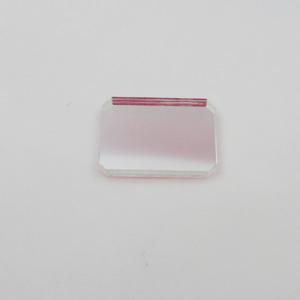 35degree incident 650nm narrowband filter 22*17*2.2mm square optical glass filter